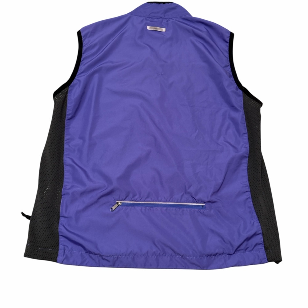 3/$20 Vintage 90’s Nike Windbreaker Vest Women’s XL Purple Sporty Activewear - Picture 5 of 9